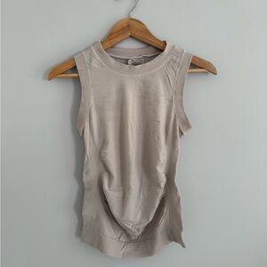 Athleta Tan Fitted Tank Top